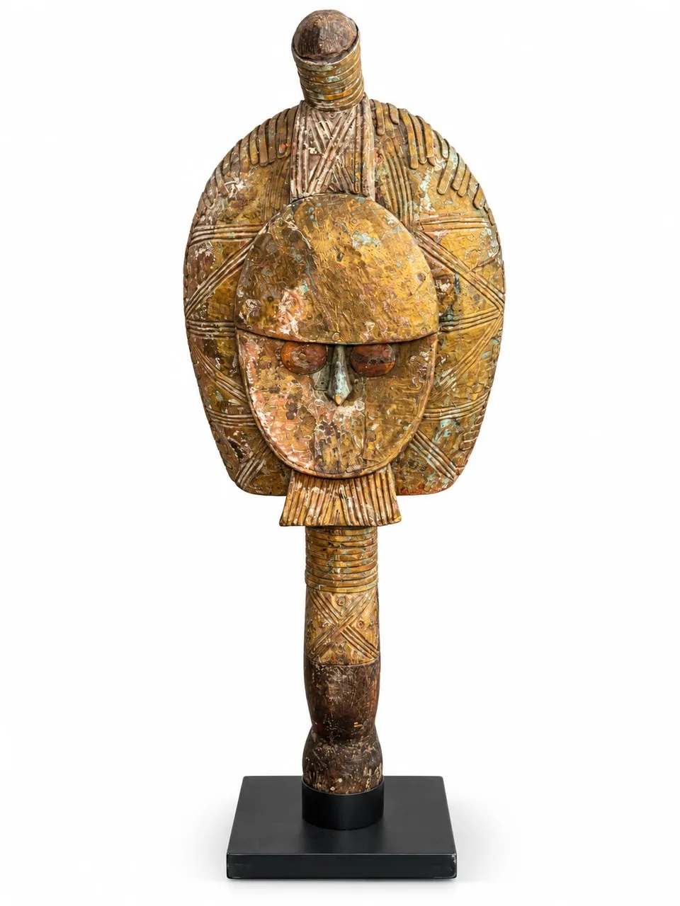 Reliquary Guardian Figure with Concave Face, Bakota