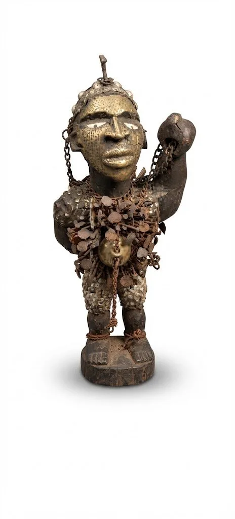 Power Figure with Metal Sheathing (Nkisi)