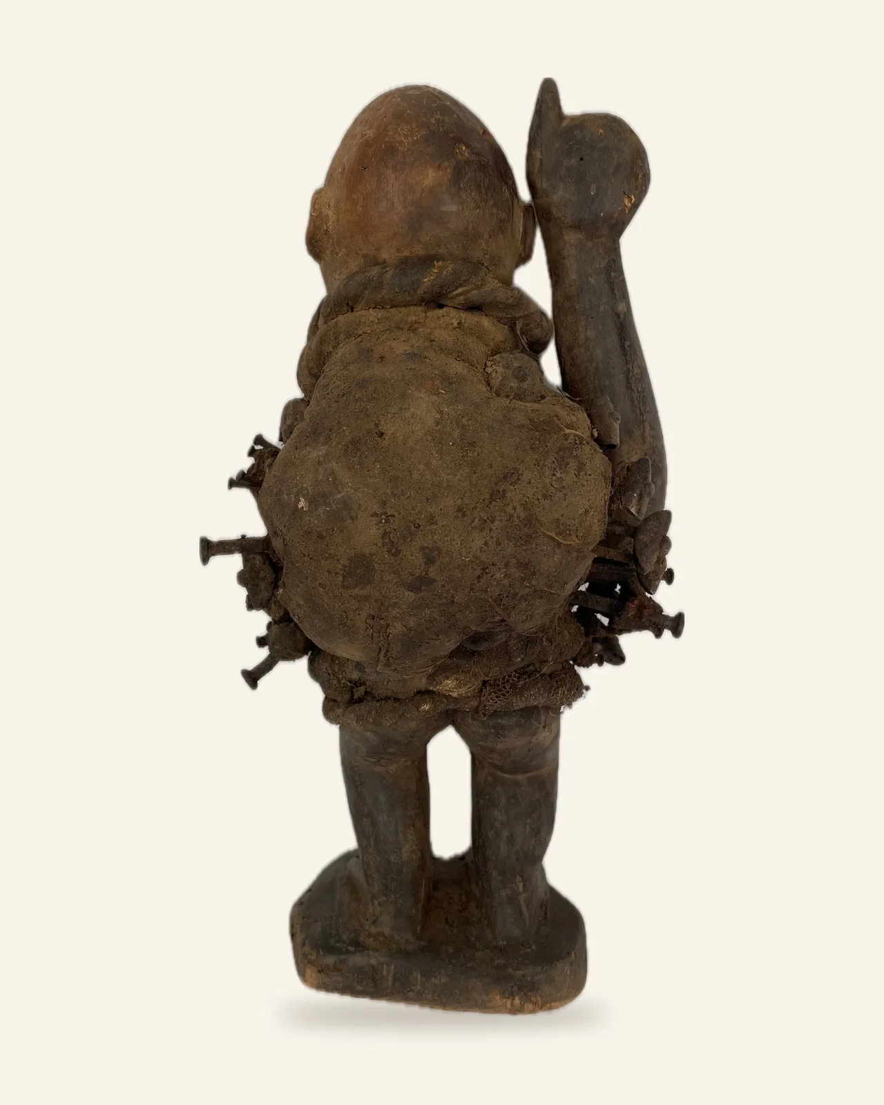 Nkisi Nduda, Kongo (Yombe / Vili Style), back view