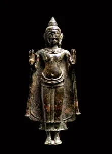 Khmer Bronze Sculpture of the Buddha