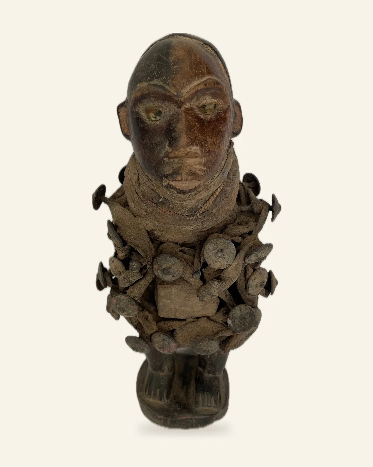 Nkisi Nduda, Kongo (Yombe / Vili Style), front view
