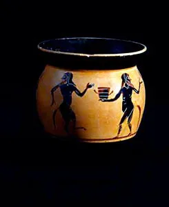 Greek Attic Black-Figured Mastoid Cup
