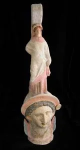 Canosan Vase in the Form of a Woman's Head
