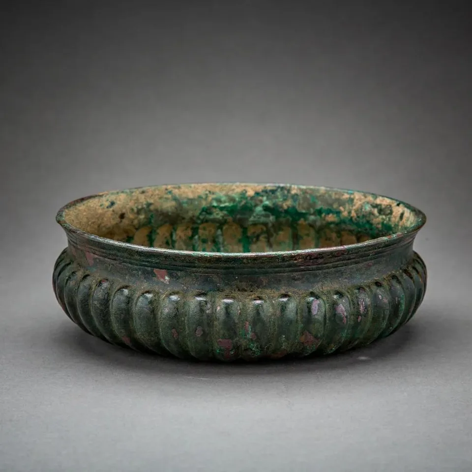 Bronze Bossed Patera