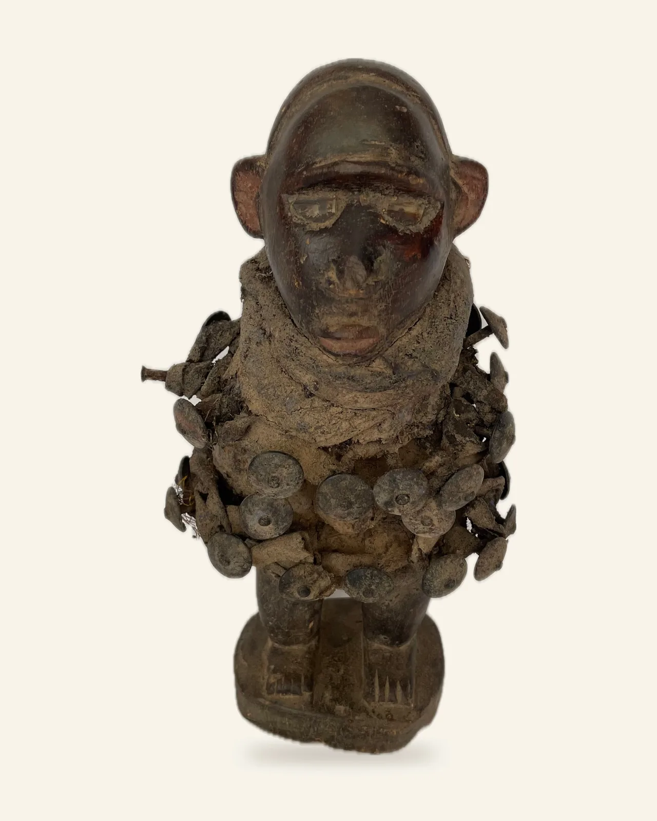 Nkisi Nduda, Kongo (Yombe / Vili Style), front view