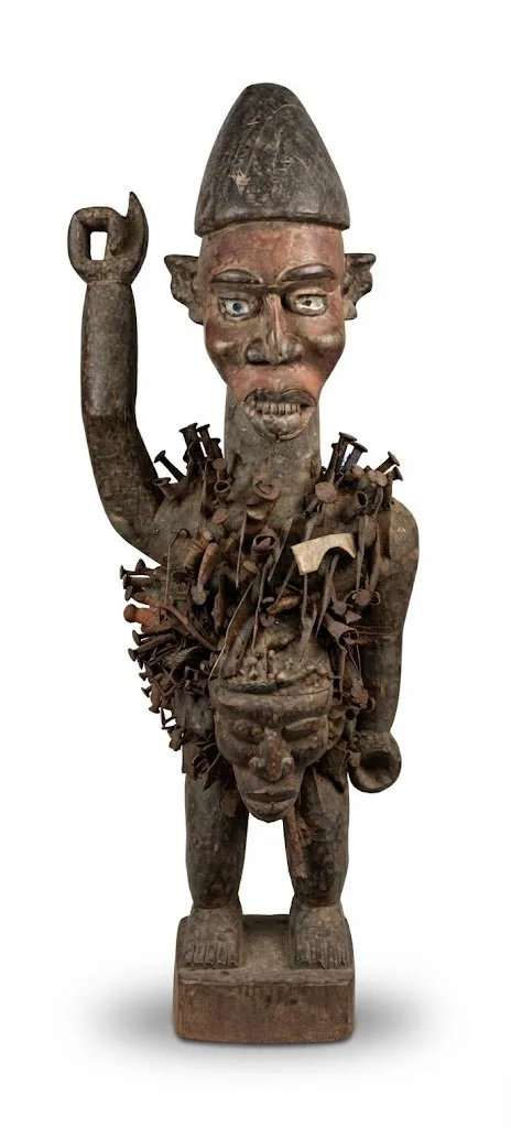 Monumental Power Figure (Nkisi Nkondi)