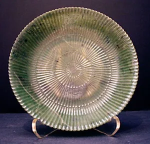 Moghul Period Hand Carved Jadite Bowl