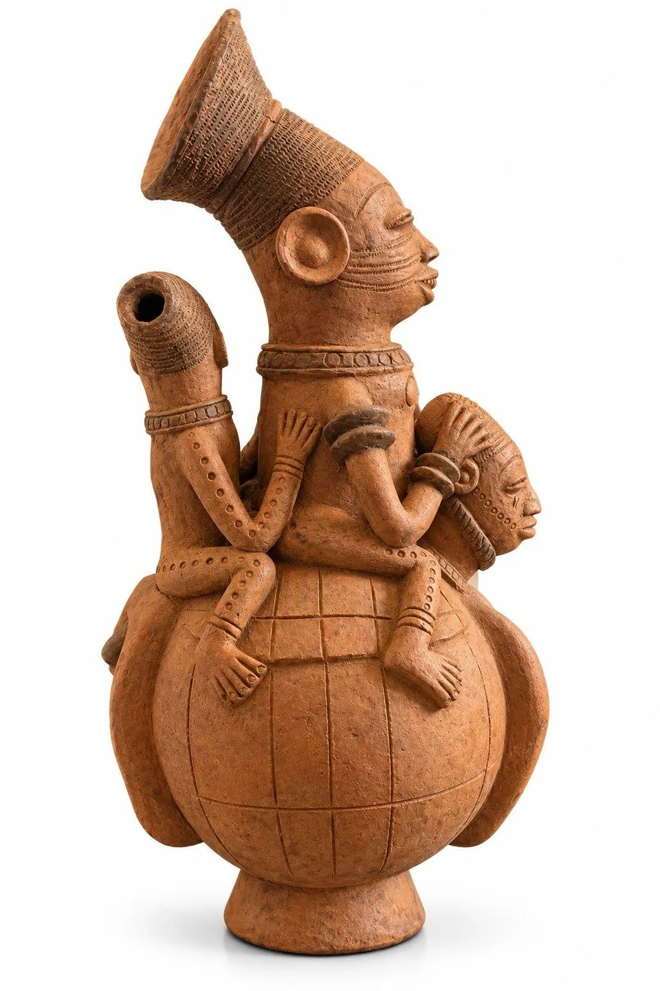 The Three Companions, Mangbetu-Style Vessel