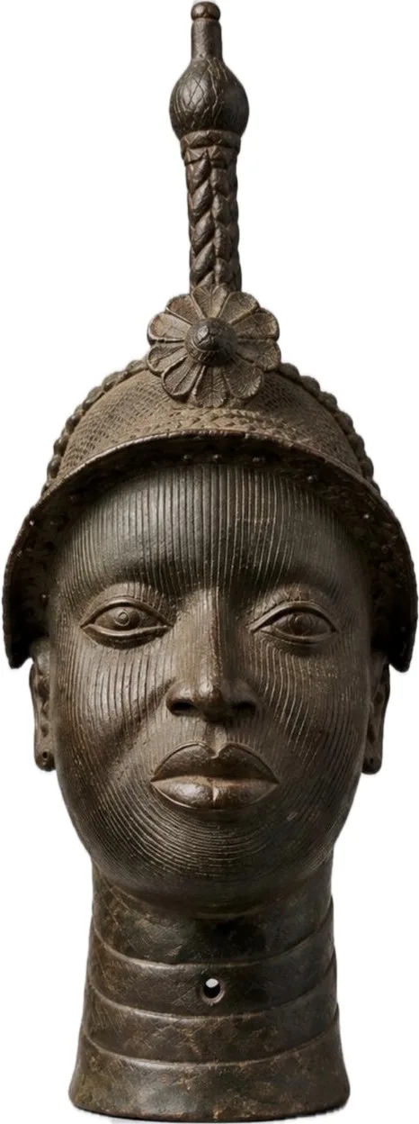 Crowned Head with Plaited Crest, Ife Style
