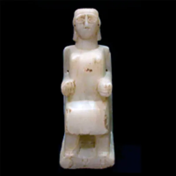 Sabaean Seated Statuette of a Woman