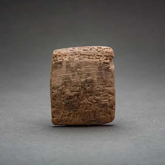 Sumerian Cuneiform Tablet, view 1