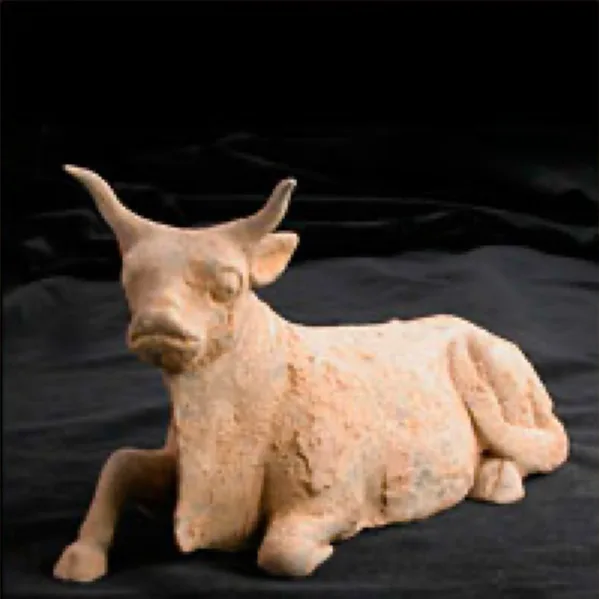 Sculpture of a Recumbent Ox