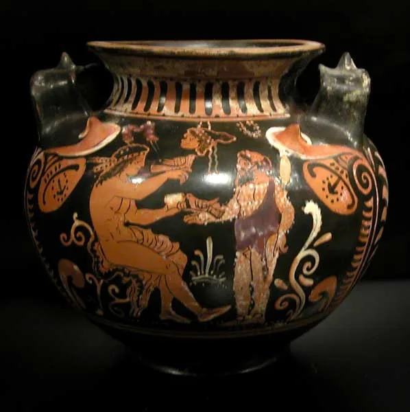 Faliscan Red-Figure Stamnos, view 1