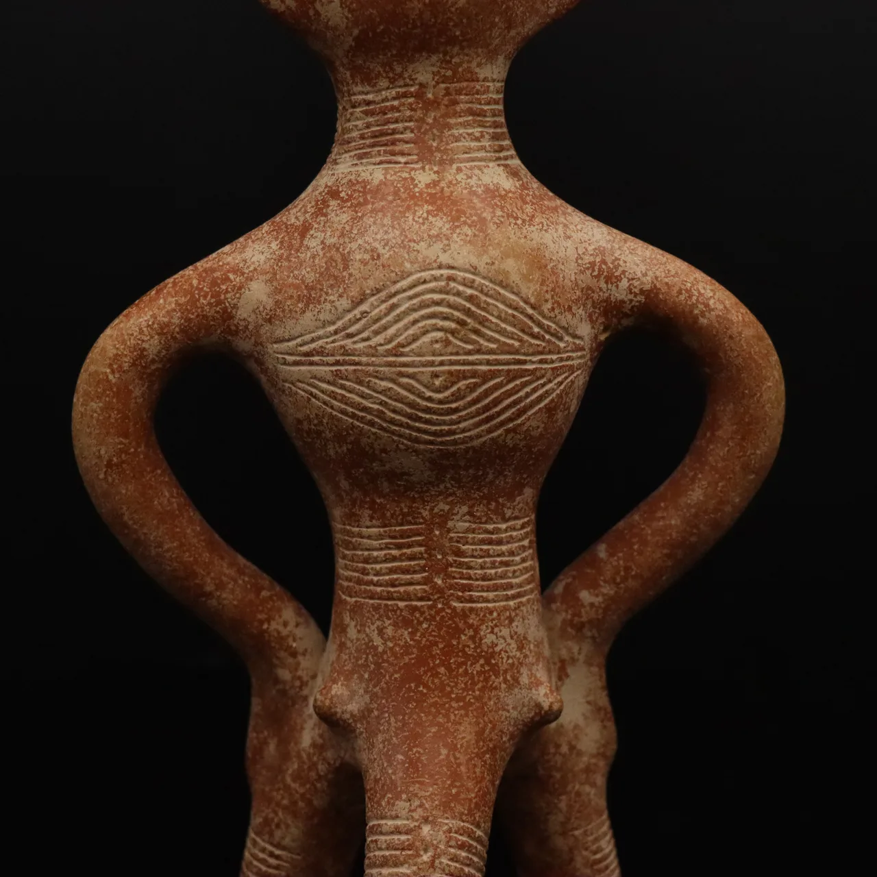 Cypriot Bronze Age Anthropomorphic Vessel, view 7