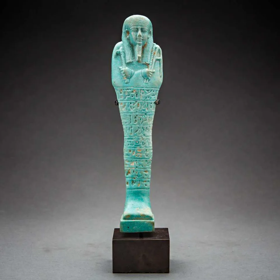 Ancient Egyptian Faience Ushabti