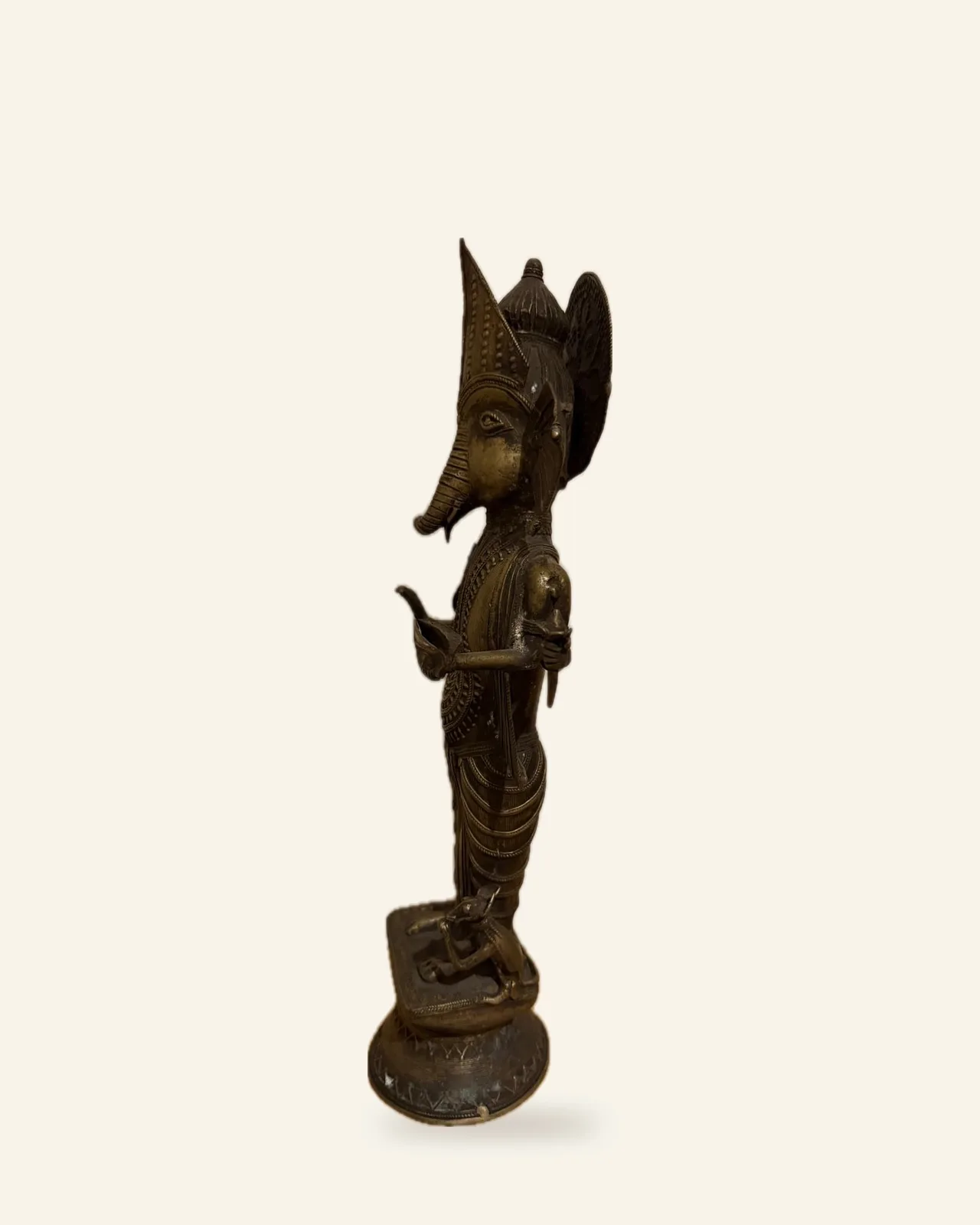 Standing Ganesha in profile, other side
