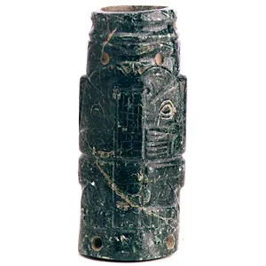 Central Pacific Jade Tubular Pendant