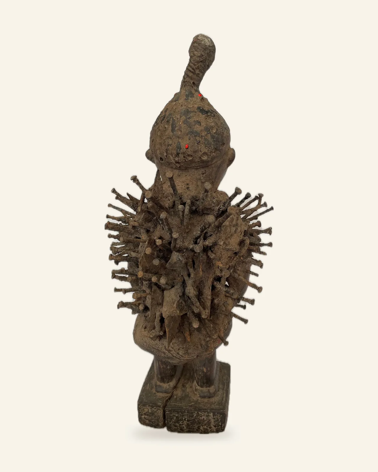 Nkisi Nkondi, Kongo (Yombe / Vili Style), back view