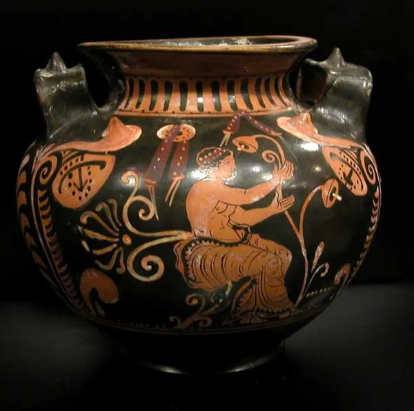 Faliscan Red-Figure Stamnos, view 2