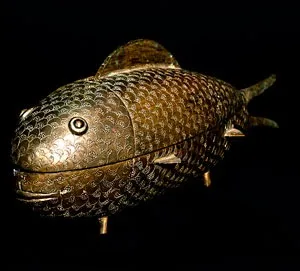 Benin Bronze Fish