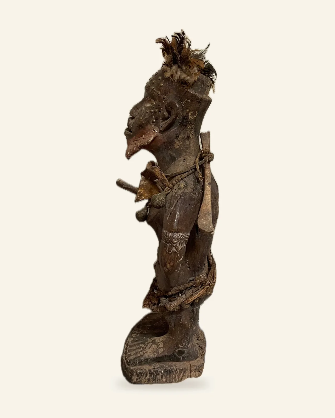 Nkisi Figure, Kongo (Yombe Style), right profile