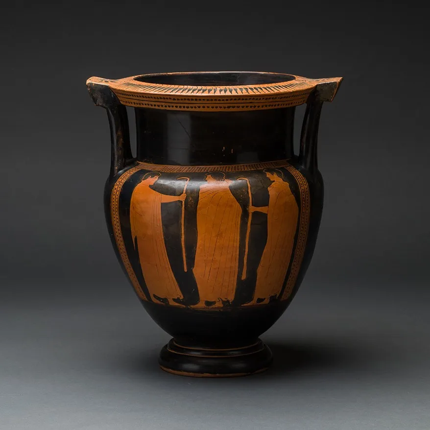 Attic Red-Figured Column Krater Attributed to the Boreas Painter, view 1