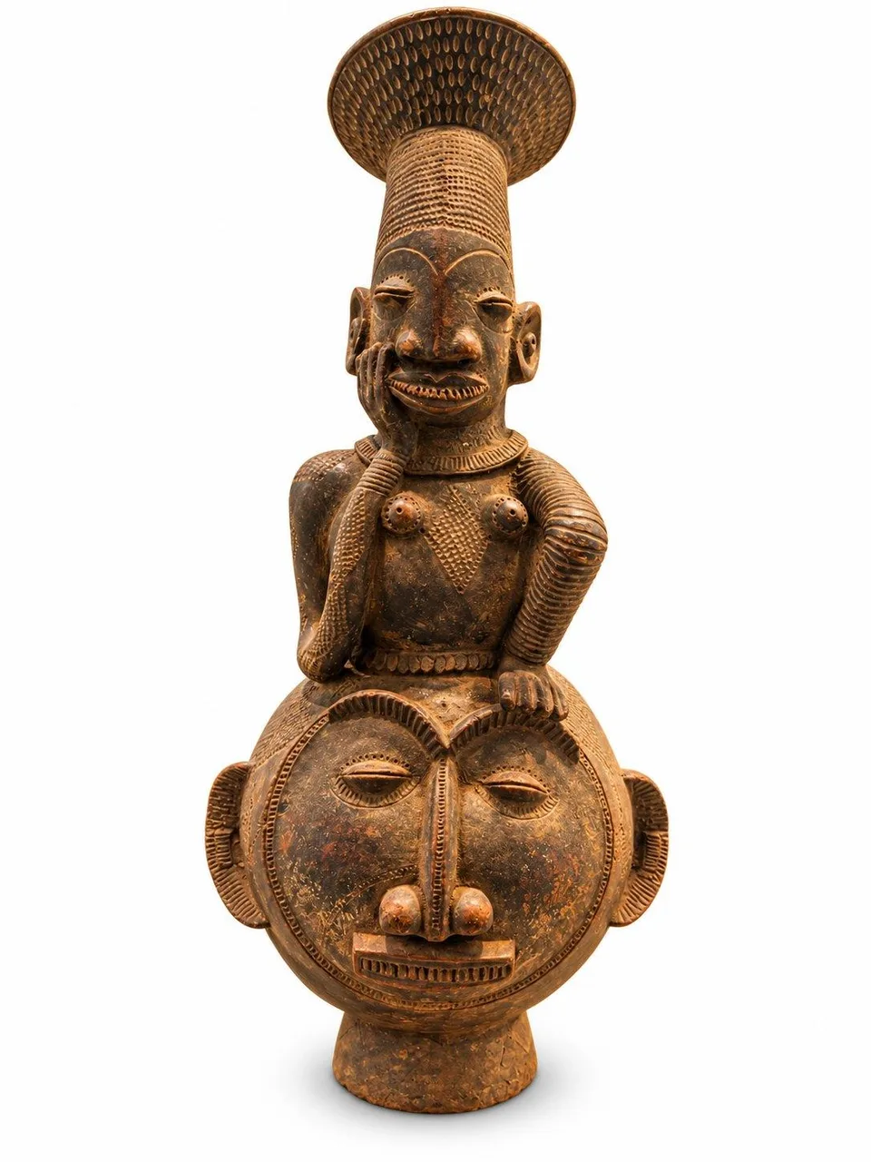 The Guardian of the Great Face, Mangbetu-Style Vessel