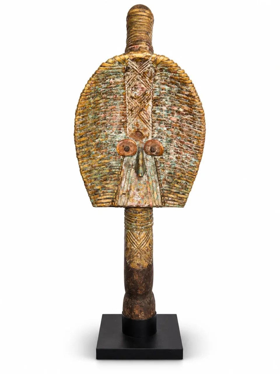 Reliquary Guardian Figure with Verdigris Patina, Bakota