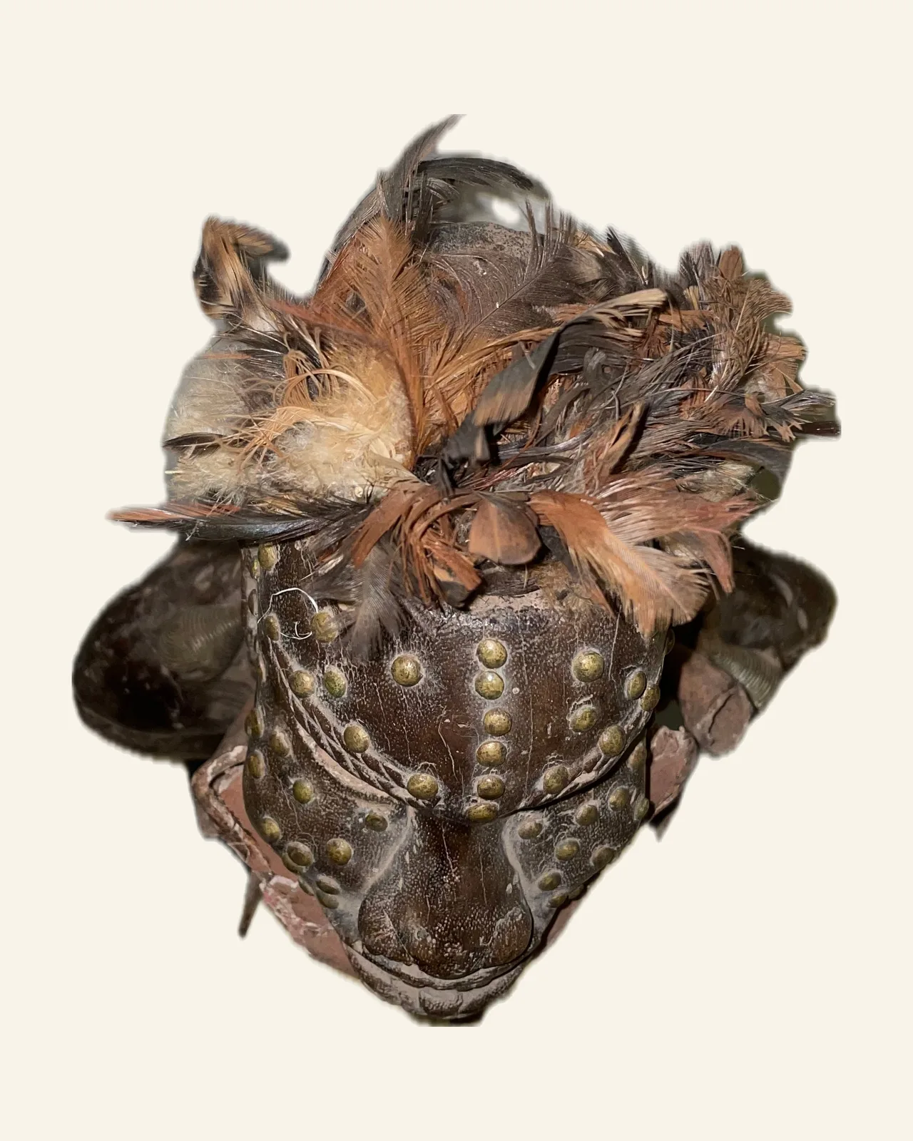 Nkisi Figure, Kongo (Yombe Style), seen from above