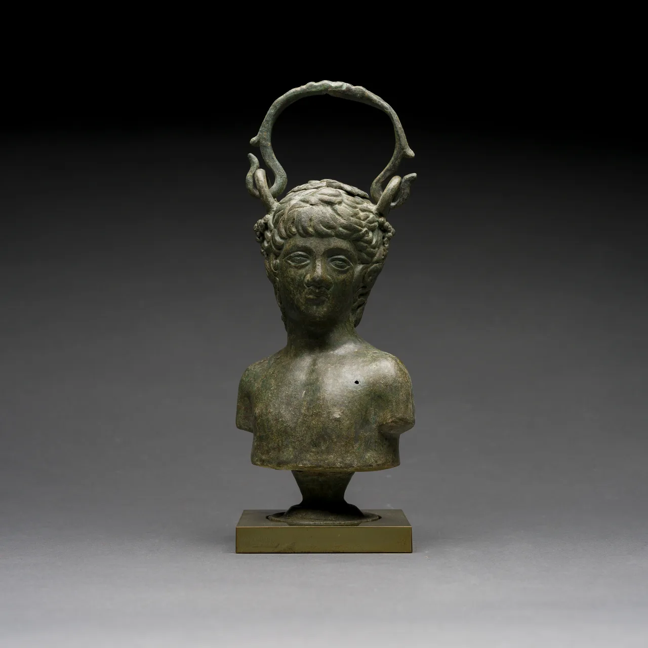 Bust of Antinous Balsamarium, view 1