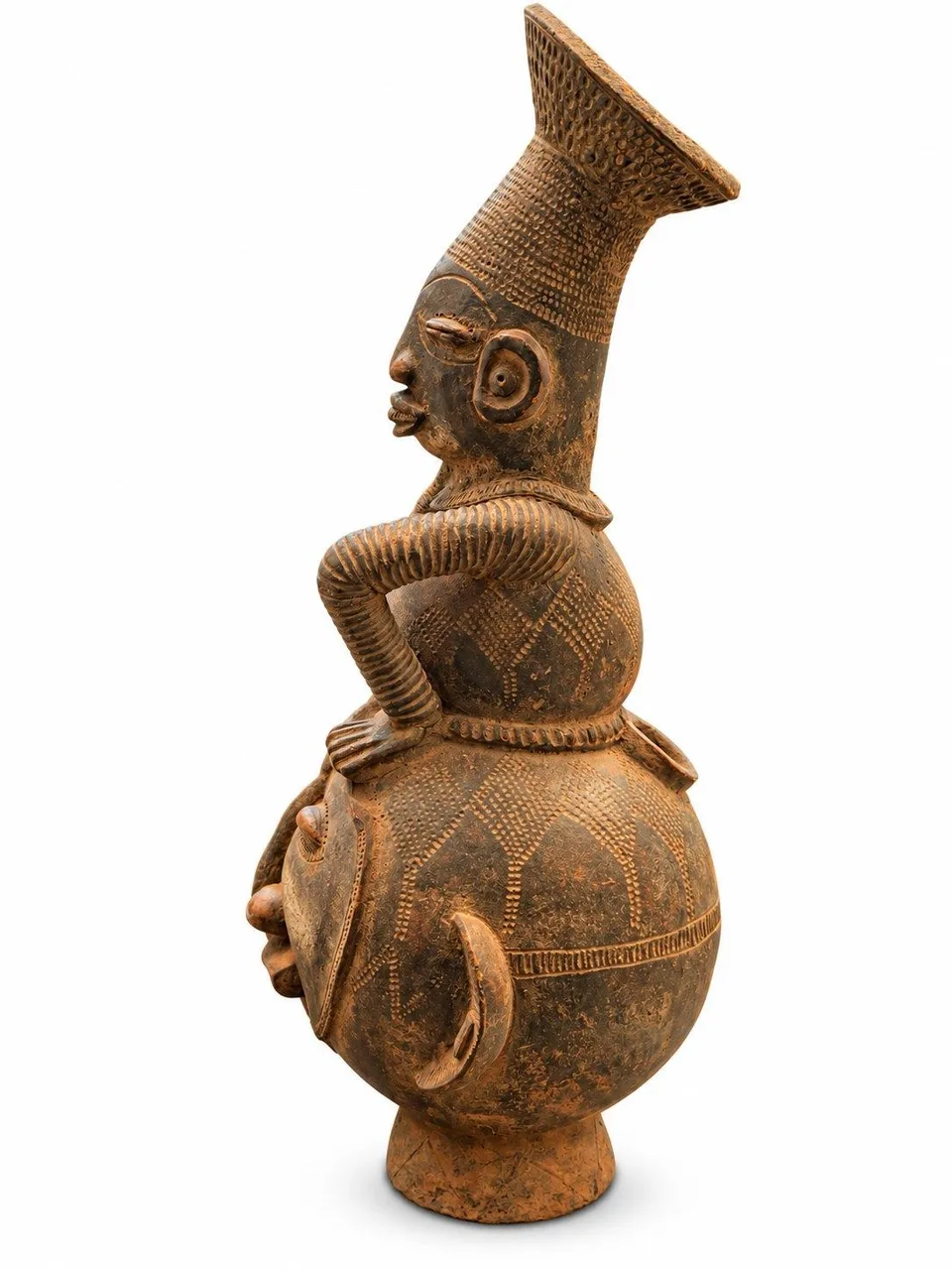 The Guardian of the Great Face, Mangbetu-Style Vessel, other profile