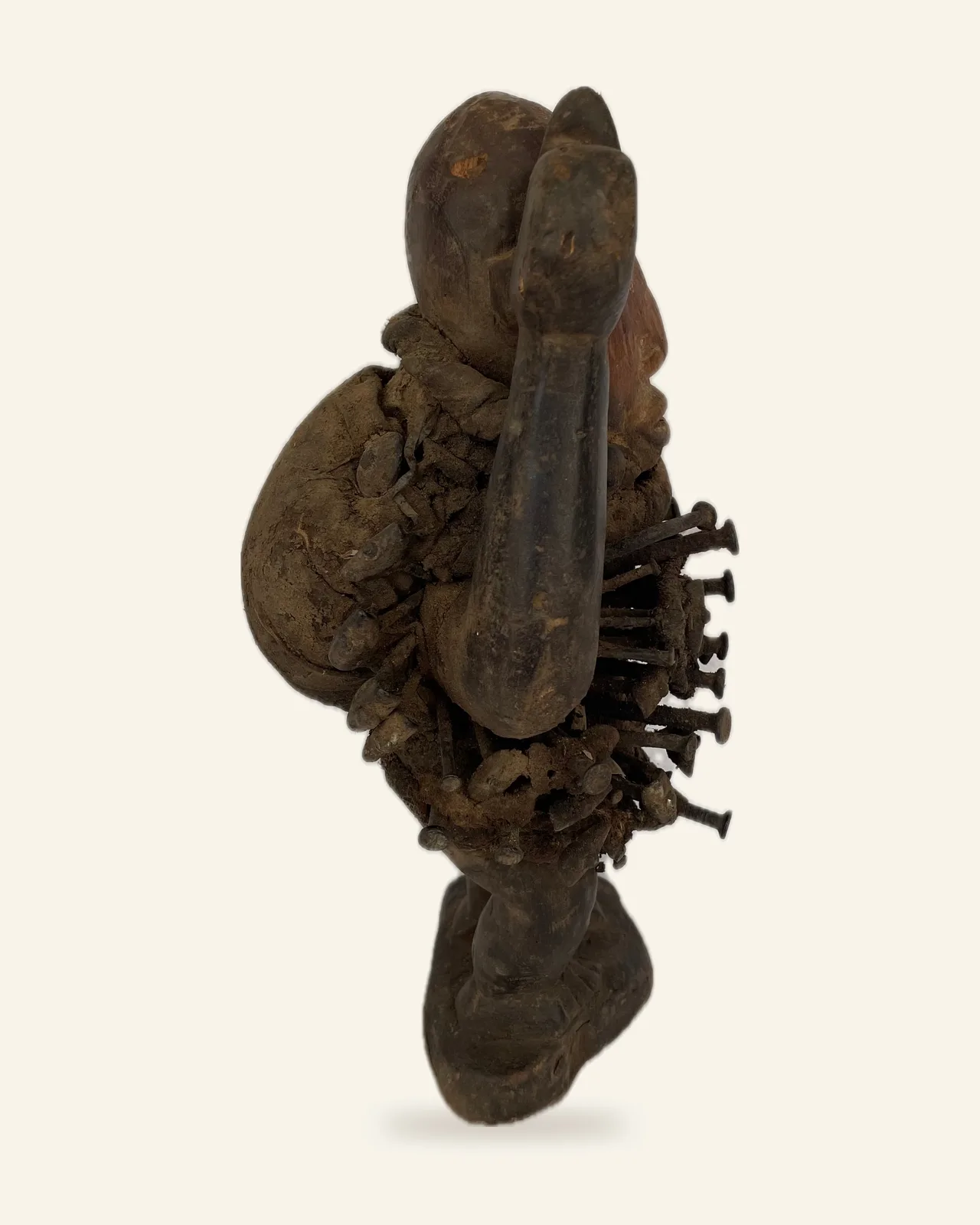 Nkisi Nduda, Kongo (Yombe / Vili Style), right profile