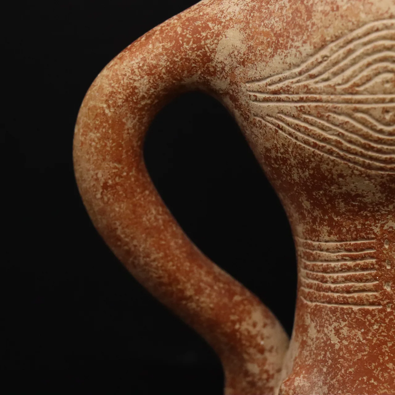 Cypriot Bronze Age Anthropomorphic Vessel, view 6