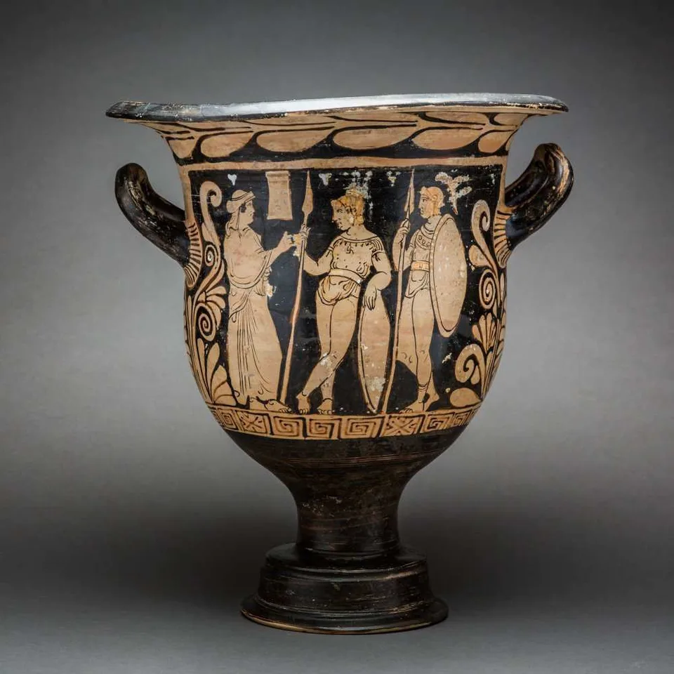 Paestum Red-Figure Bell Krater