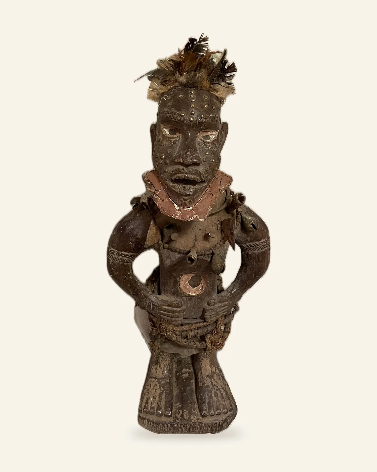 Nkisi Figure, Kongo (Yombe Style), front view