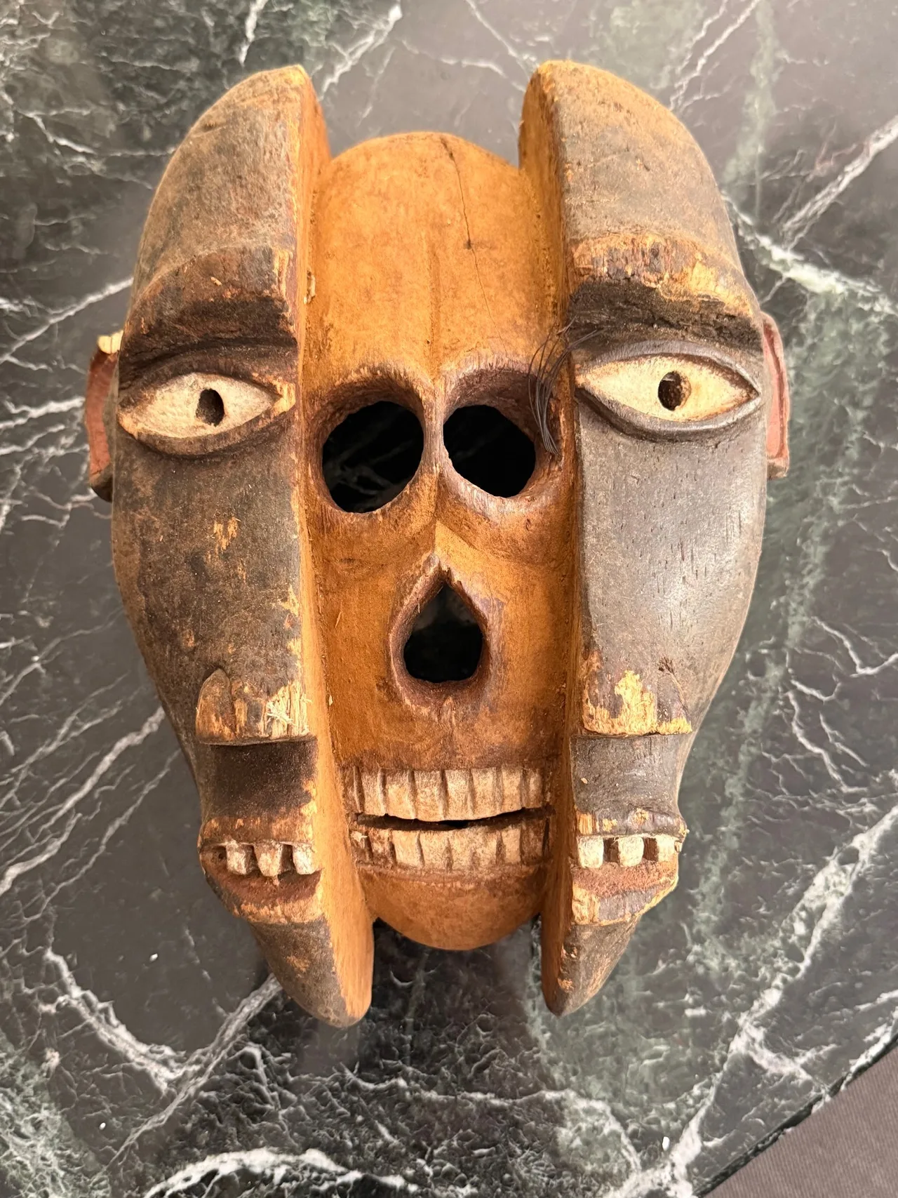 Multi-Faced Composite Ceremonial Mask