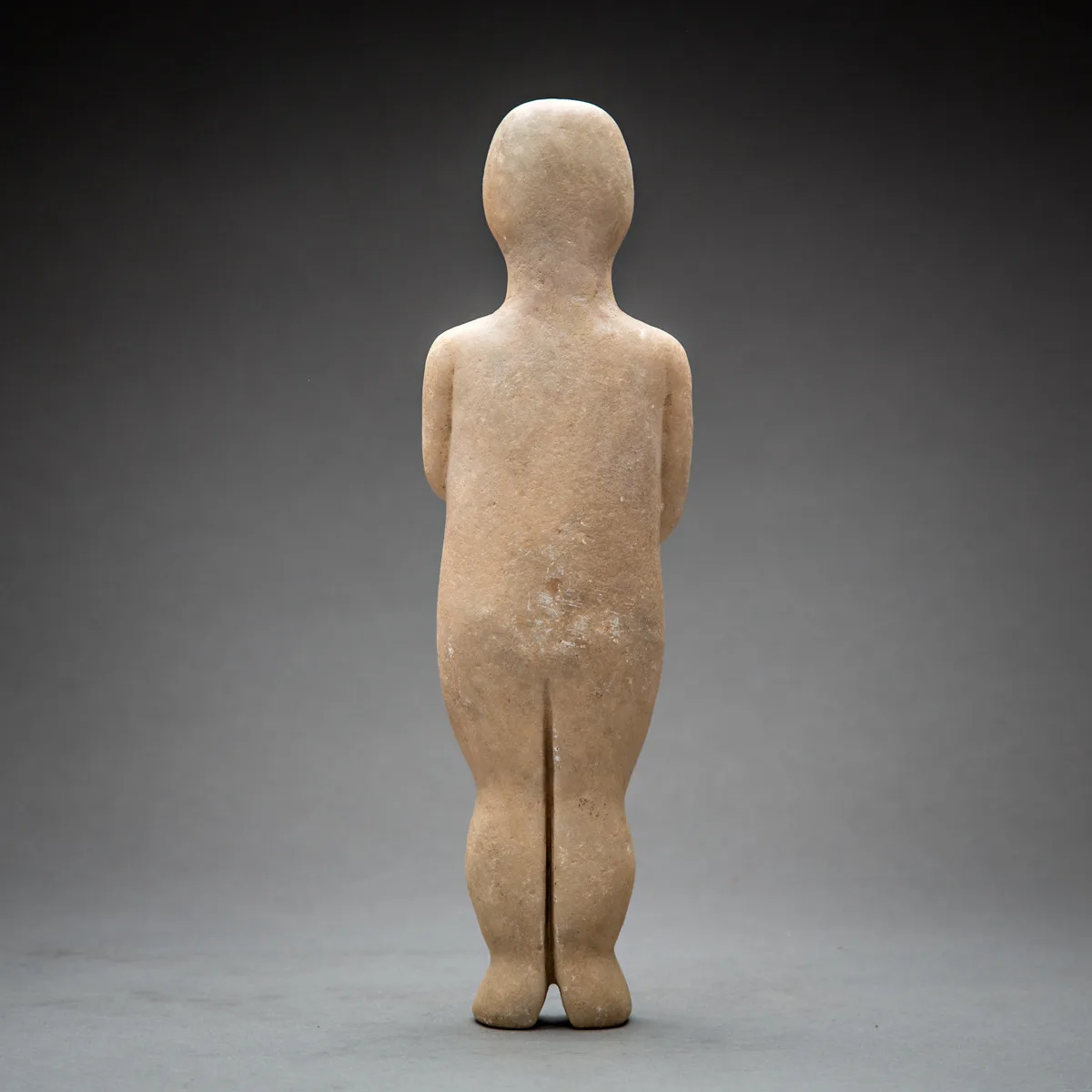 Cycladic Marble Figure, view 2