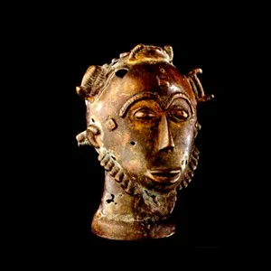 Asante Bronze Head
