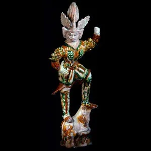 Tang Sancai-Glazed Celestial King