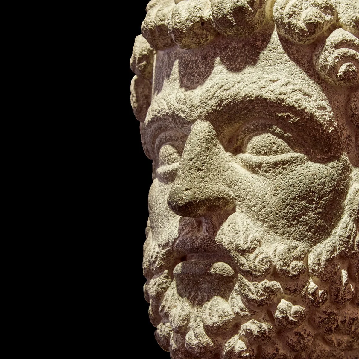 Head of the Emperor Hadrian, view 2