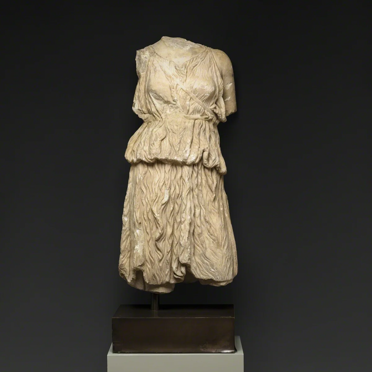 Roman Marble Torso of the Goddess Diana, view 1