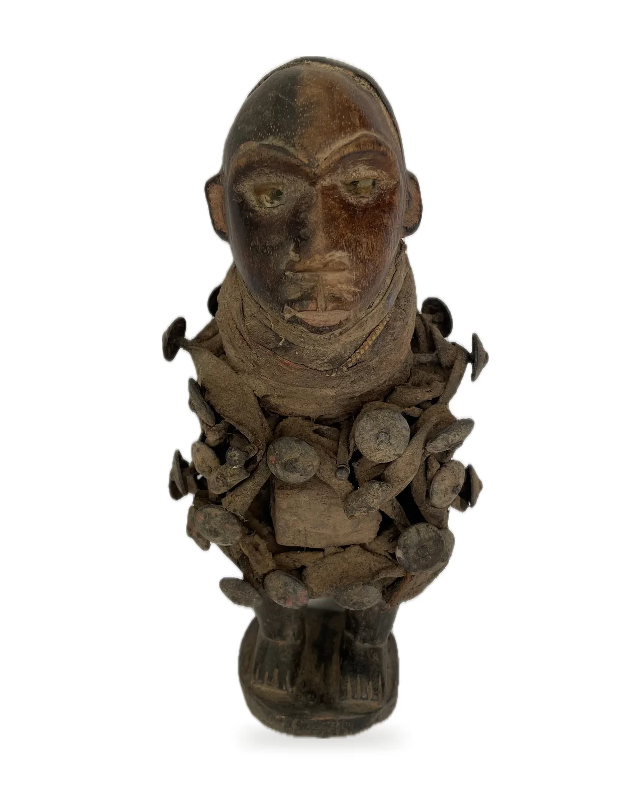 Nkisi Nduda, Kongo (Yombe / Vili Style), front view