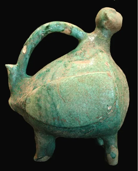 Light Green Glazed Ewer