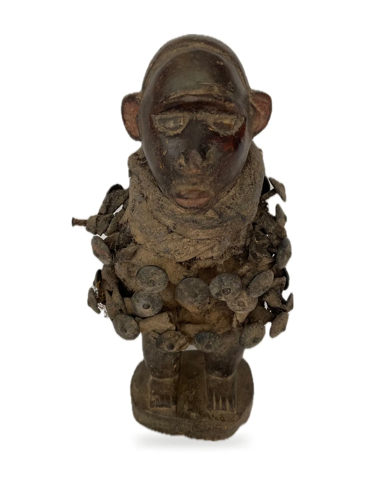 Nkisi Nduda, Kongo (Yombe / Vili Style), front view